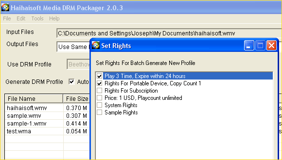 DRM Packager