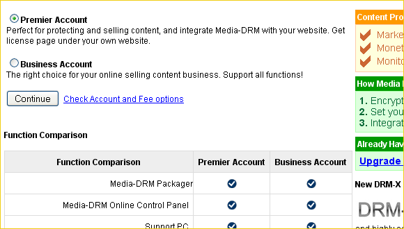 DRM Registration